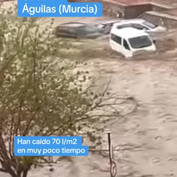 Heavy rain in Spain brings destruction and despair to the population.