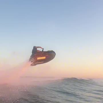 Looks like he's on a motorcycle (via:@ryan.fulker)