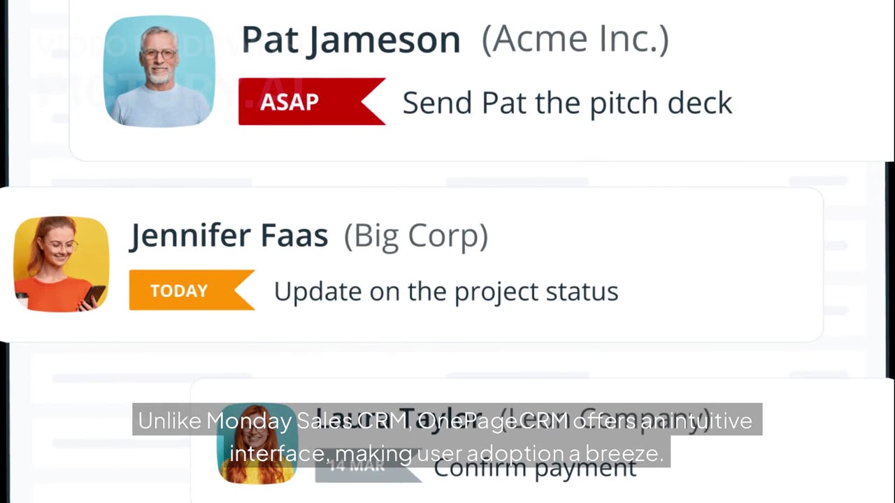 OnePageCRM or Monday Sales CRM? CRM Comparison for SMBs