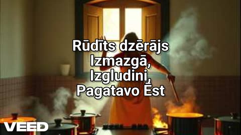 Rūdīts dzērājs Izmazgā, Izgludini, Pagatavo Ēst