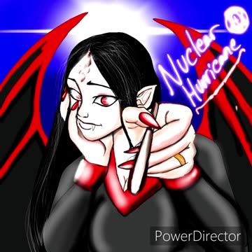 Oc speedpaint nuclear the vampire