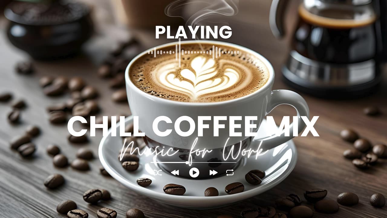 Chill Coffee Mix Music for Work Study Relaxation