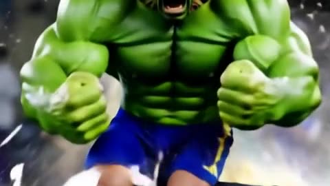 Cristiano Ronaldo with hulk