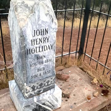FAMOUS GRAVES - VOL. 157: DOC HOLLIDAY