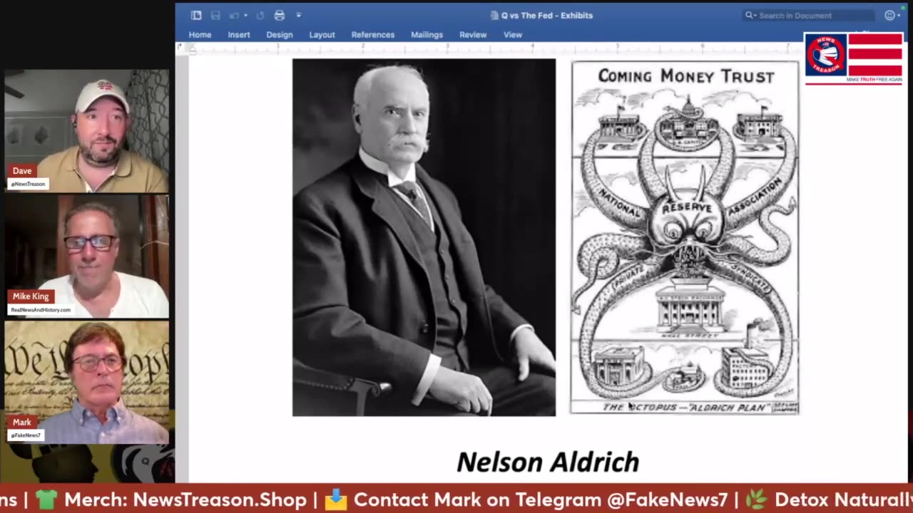 News Treason - Mike King Presents Q vs The FED 5-10-25