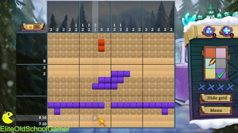 Adventure Mosaics Winter Holiday - Review and Walk-through - Level 36 - September 2025