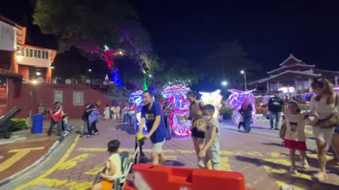 MELAKA RIVER CRUISE & JONKER WALK - MALACCA NIGHT STREET - Things to see in Melaka at night