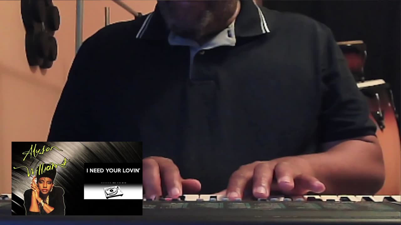 I Need Your Lovin' - Alyson Williams Instrumental (Keyboard Cover)