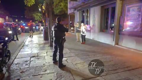 Wild! Fight on 6th Street Austin TX 9-1-2024