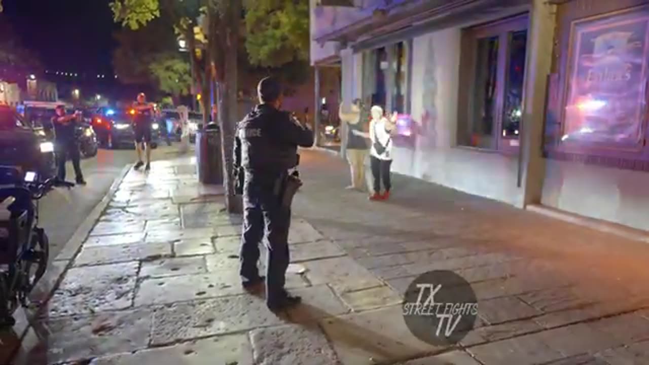 Wild! Fight on 6th Street Austin TX 9-1-2024