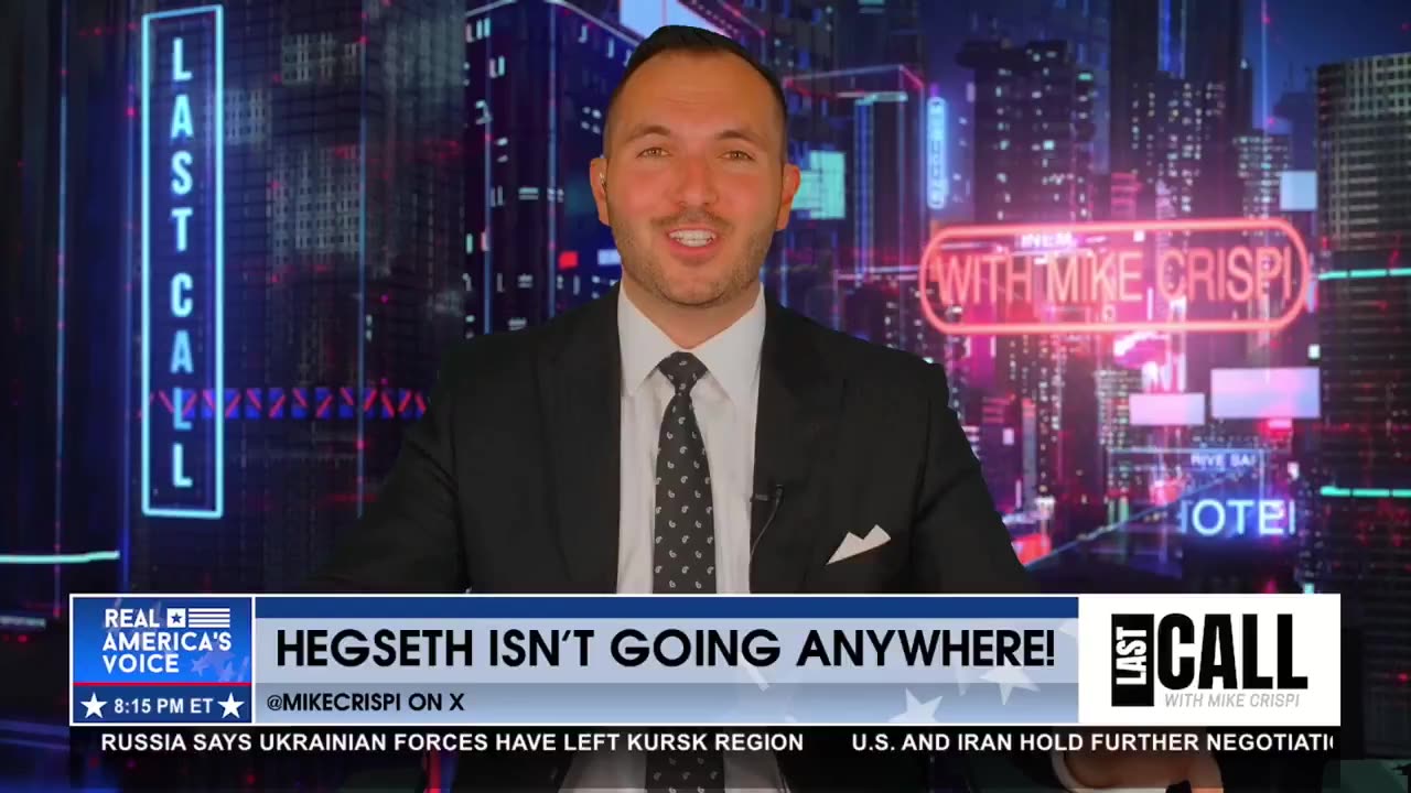 HEGSETH IS NOT GOING ANYWHERE