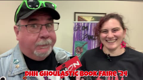 horror author 1- DHH GHOULASTICBOOK FAIRE