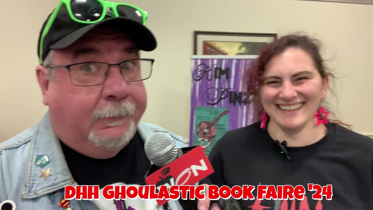 horror author 1- DHH GHOULASTICBOOK FAIRE