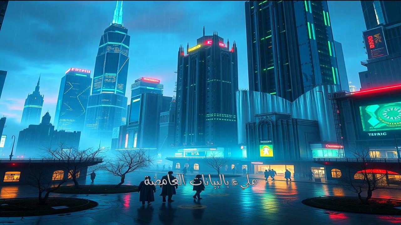 مستقبل غامض! بيانات سرية وتصميمات خيالية؟ #مستقبل #خيال_علمي #غموض