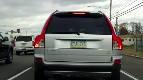 Stopping Behind Various Vehicles Compilation V.1