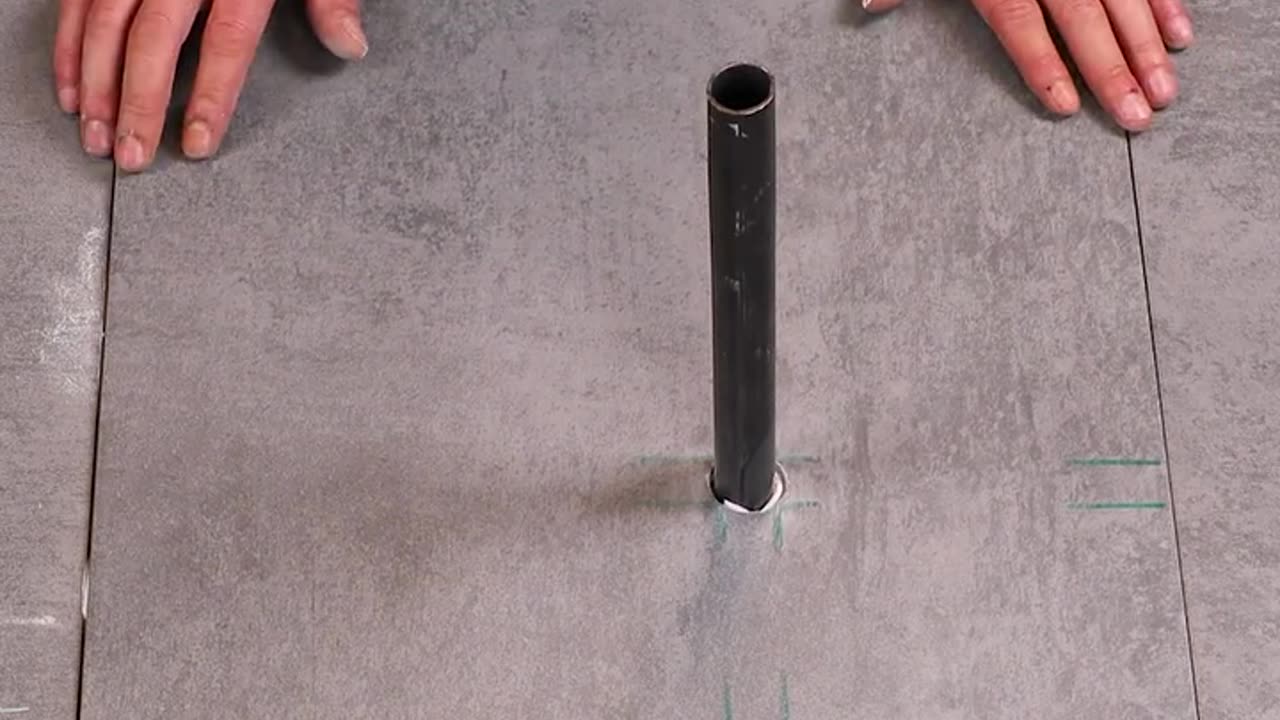 Placing a tile around a pole successfully!.hd