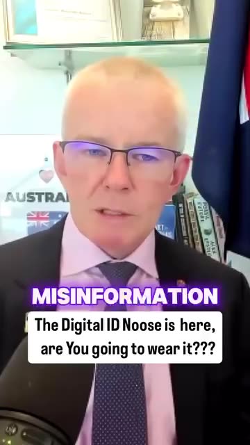 The Digital ID Noose is here, are You going to wear it???