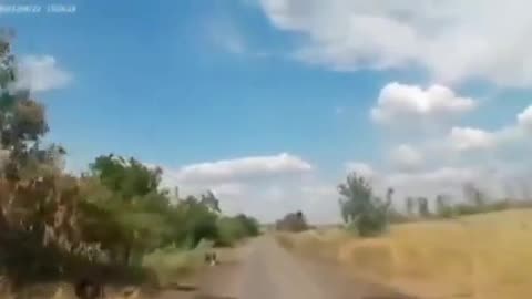 🛸💥 Ukraine Russia War | Ukrainian FPV Drone Crashes Near Russian Soldier Motorcycle | RCF