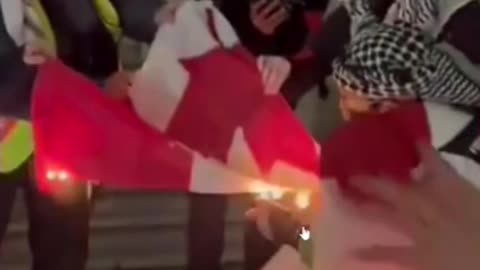 Burning the Canadian Flag_ Illegal and Outrageous Protest