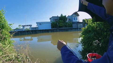 Bullhead Spin Fishing in Lake Mud Flats