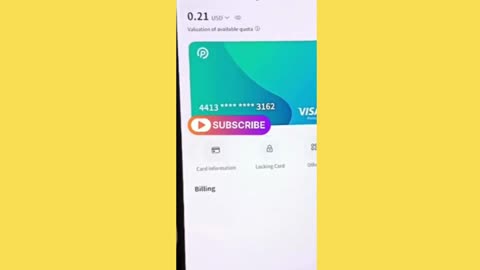 A new app gives you a free Visa card as an alternative to RedotPay. $5 gift after registering. 🤑🤑
