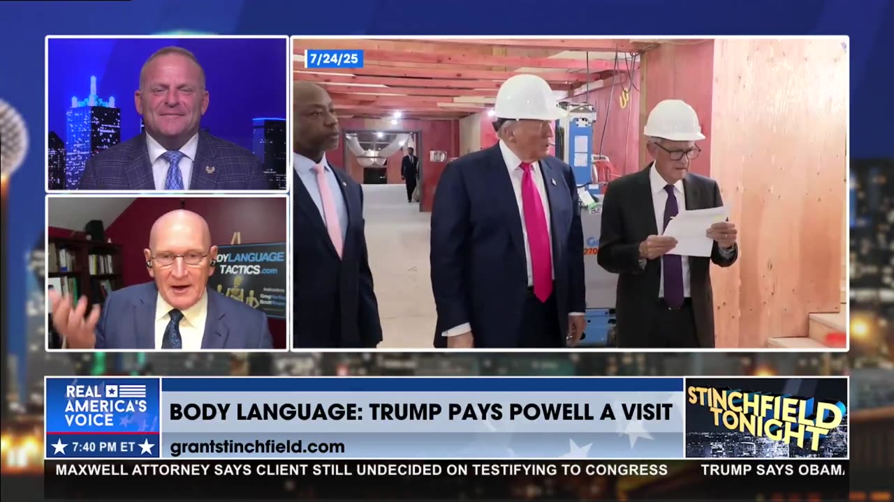 BODY LANGUAGE ANALYSIS: TRUMP PAYS A VISIT TO POWELL