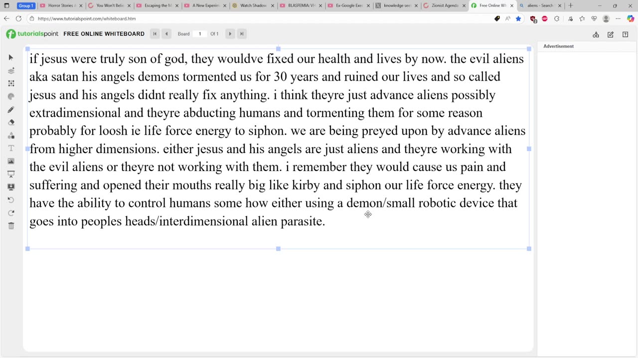 we are being preyed upon by advance aliens from higher dimensions