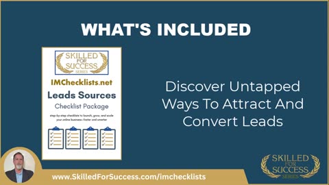 Funnels, E-Commerce, Productivity & More | IM Checklist Volume 3