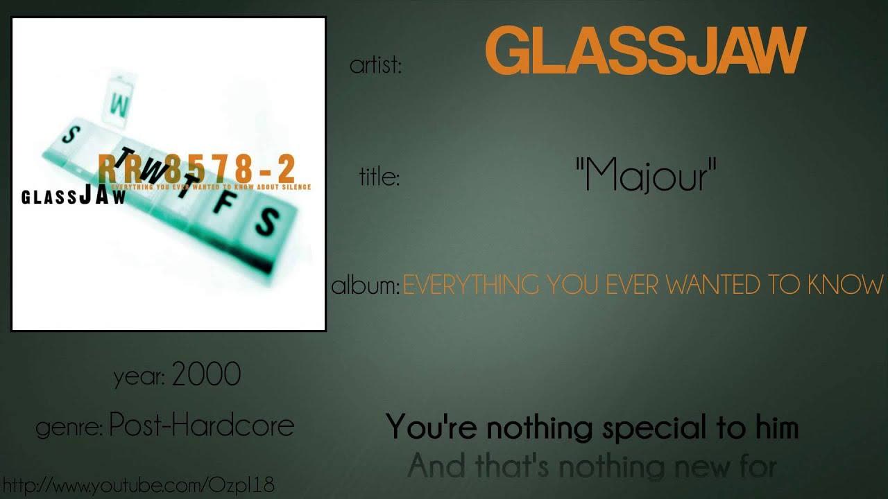 GLASSJAW - MAJOUR 1998 [STUDIO DEMO WB] HD