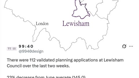 Lewisham, London Planning Application Numbers