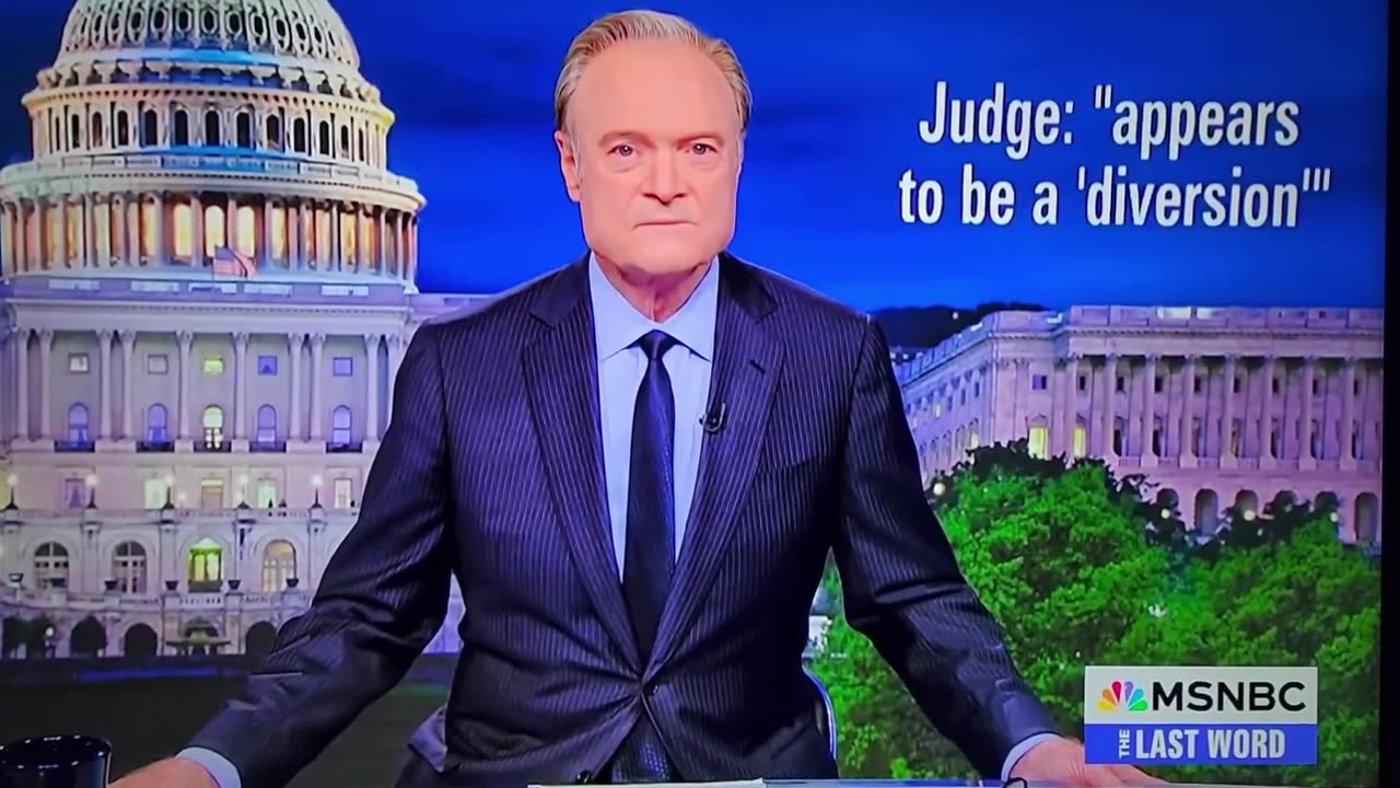 Lawrence O'Donnell blasted JD Vance for deploying US troops at low-crime Union Station