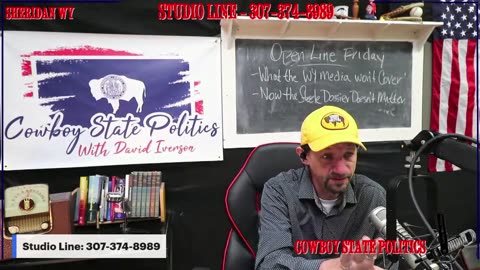 Cowboy State Politics Live Aug 1 - Open Line Friday
