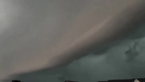 Dark, ominous storms are sweeping into Maryland tonight.