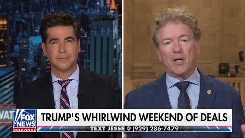 Jesse Watters just embarrassed Senator Rand Paul for being a “Panican”