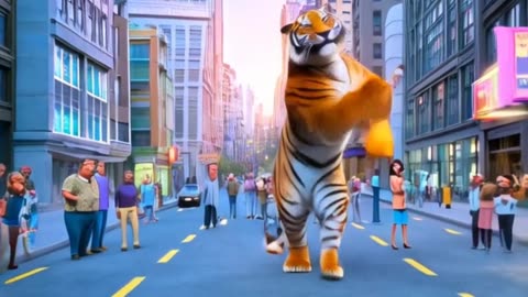 🌟 Tiger King: Epic Showdown! #Shorts