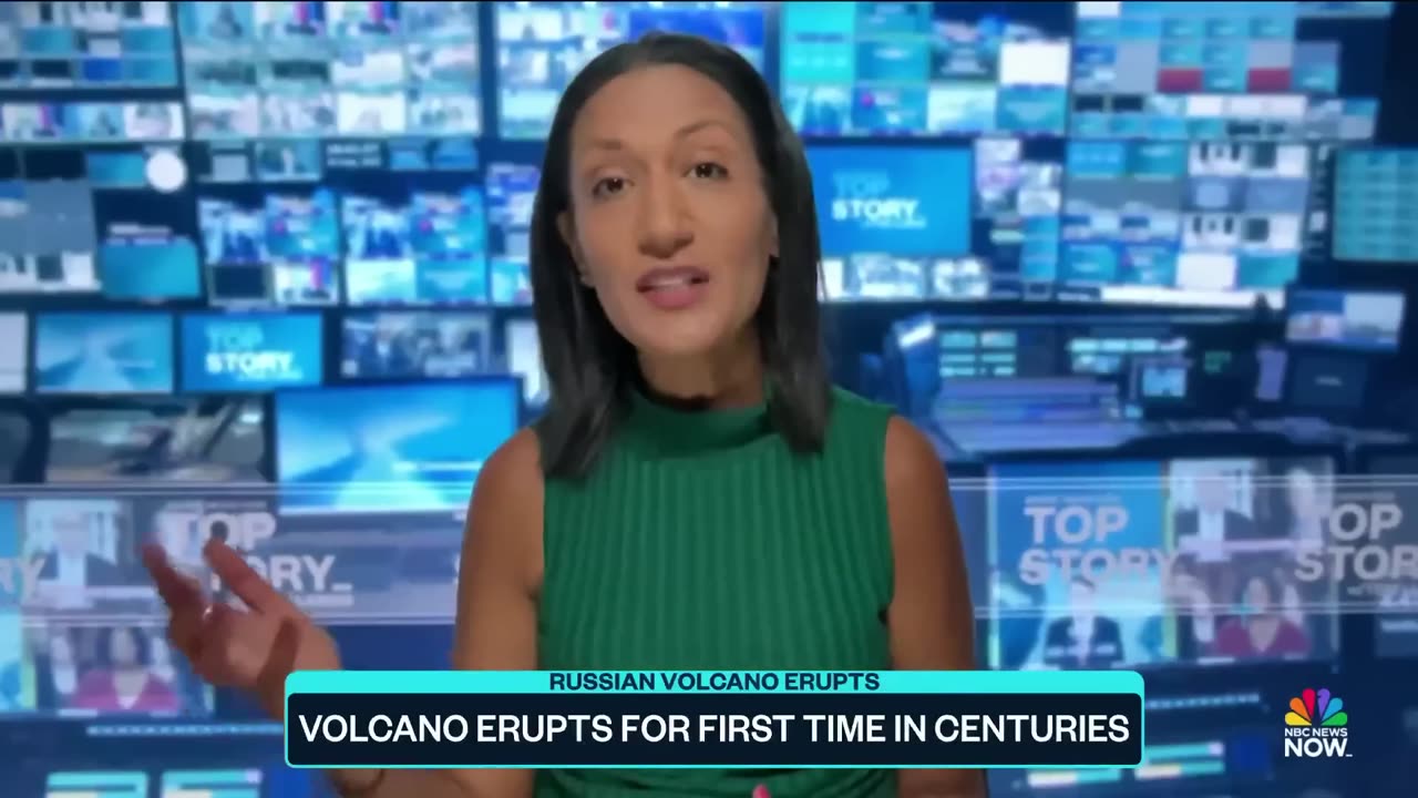 Volcano erupts in Russia for first time in centuries, days after 8.8 earthquake