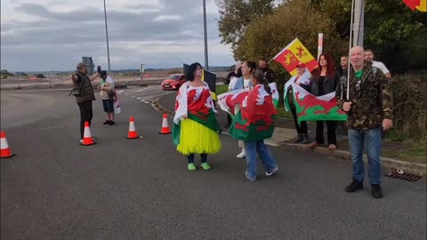 Rhoose Barry protests still ongoing