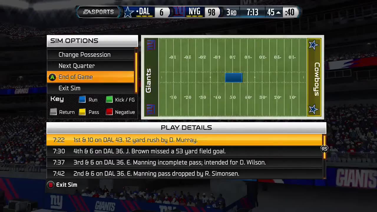 Turkey Day Edition Of Madden15!! HAPPY THANKSGIVING!!!!!!!! - 11 _ 19