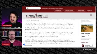 Islamists Kidnap 300 Children & Apostate Aladdin Attacks Us