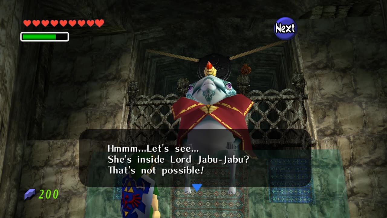 Zelda Ocarina of Time - King Zora shuffle