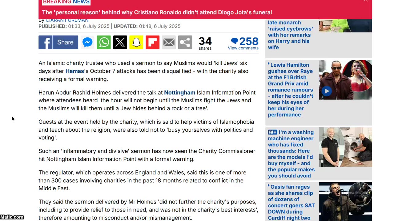 Mr Holmes the Muslim