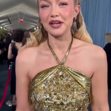 Stunning Super Model Gigi Hadid was shining at Met Gala 2025 #Gigi #Hadid