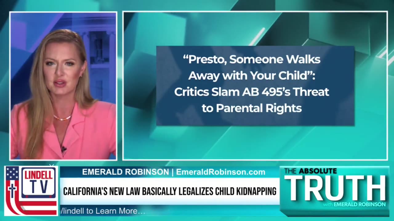 BREAKING: New California Bill Could ‘Legalize Child Kidnapping’