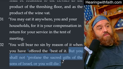 Numbers 18: Priests, Duties, and God’s Provision