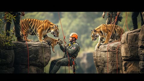 Park Ranger Saves Tiger Cub, Tiger Saves Him Back!