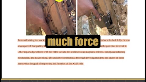 XM7 Accessory Problems #XM7Rifle