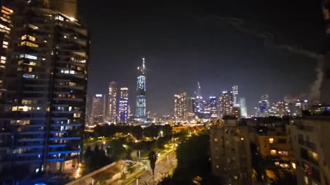 During the attack