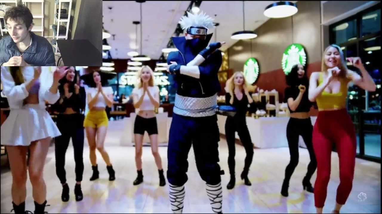 Outtake #1,003 Of The Kakashi Dancing With Women At A Starbucks Store Fake Funny Parody Video