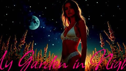 Electronic Music.Song My Garden in the Night