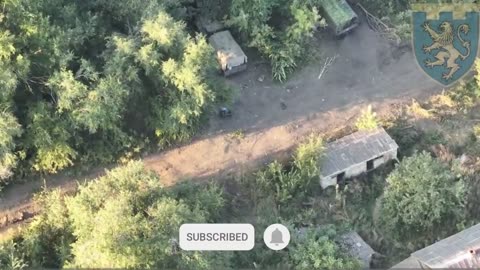 Three Supply Trucks Destroyed By Ukrainian Drone